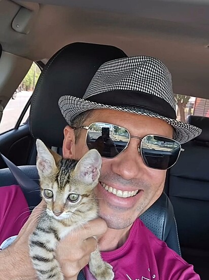 Márcio and Vitória.