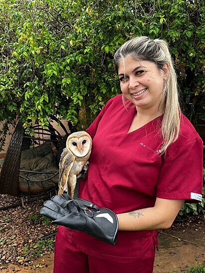 Anubia is a volunteer in the rescue and treatment of animals.