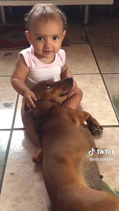 Lunna has loved her human sister since before she was born.