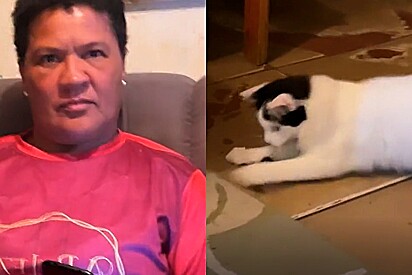 The family’s reaction had internet users in stitches.